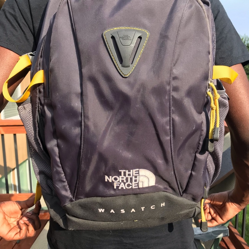 North face backpack with lots of space